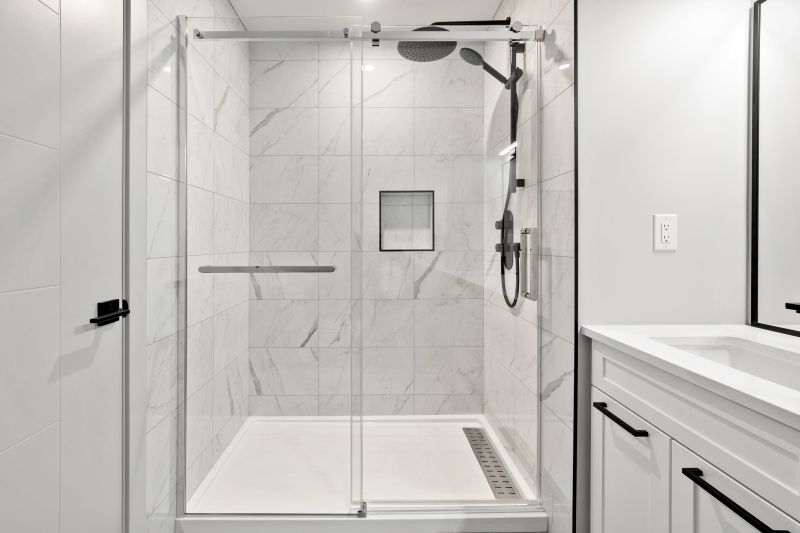 Luxury Shower with Niche Storage